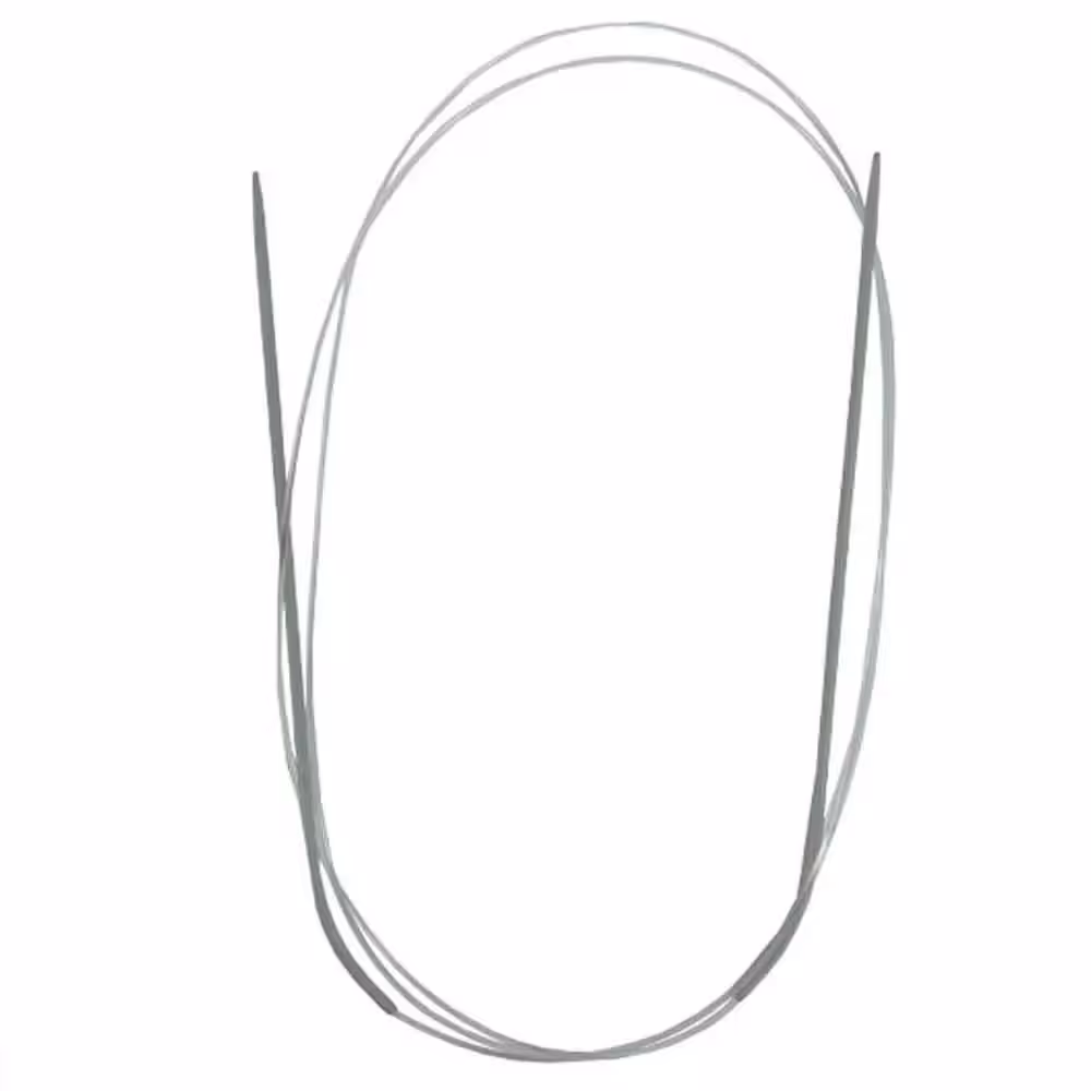 خرید میل بافتنی گرد سیم بکسلی سایز 2 با طول 120 سانتی متر