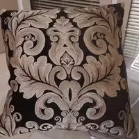 پارچه رویه کوسن 40 در 40 طرح سر گل بزرگ (پس کرایه)