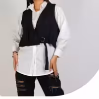 کد 1402 مدل لاولی ست دوتیکه شومیز وست خنک تابستانی