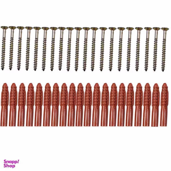 پیچ و رولپلاک کد 6 مجموعه 40 عددی