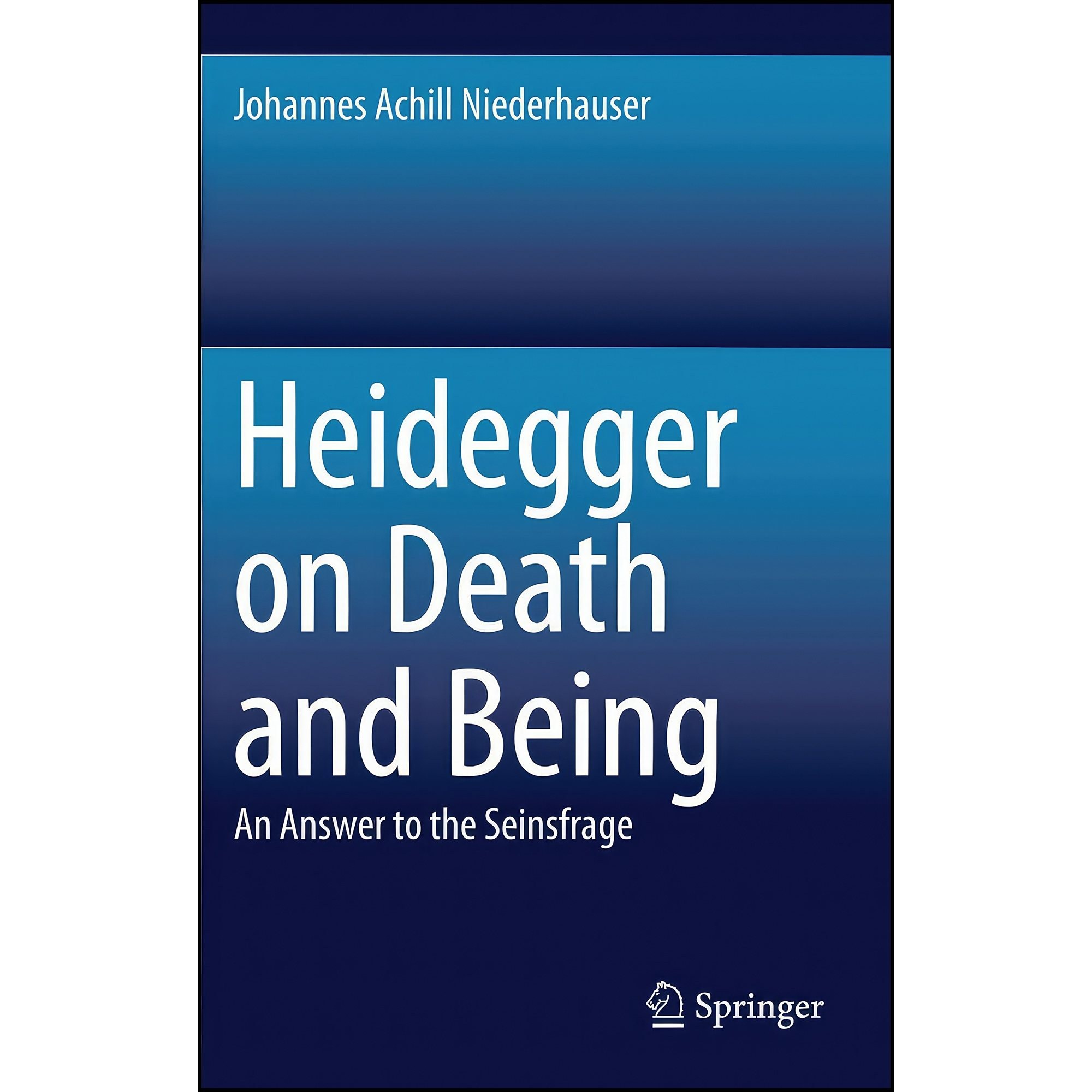 کتاب زبان اصلی Heidegger on Death and Being اثر Johannes Achill Niederhauser