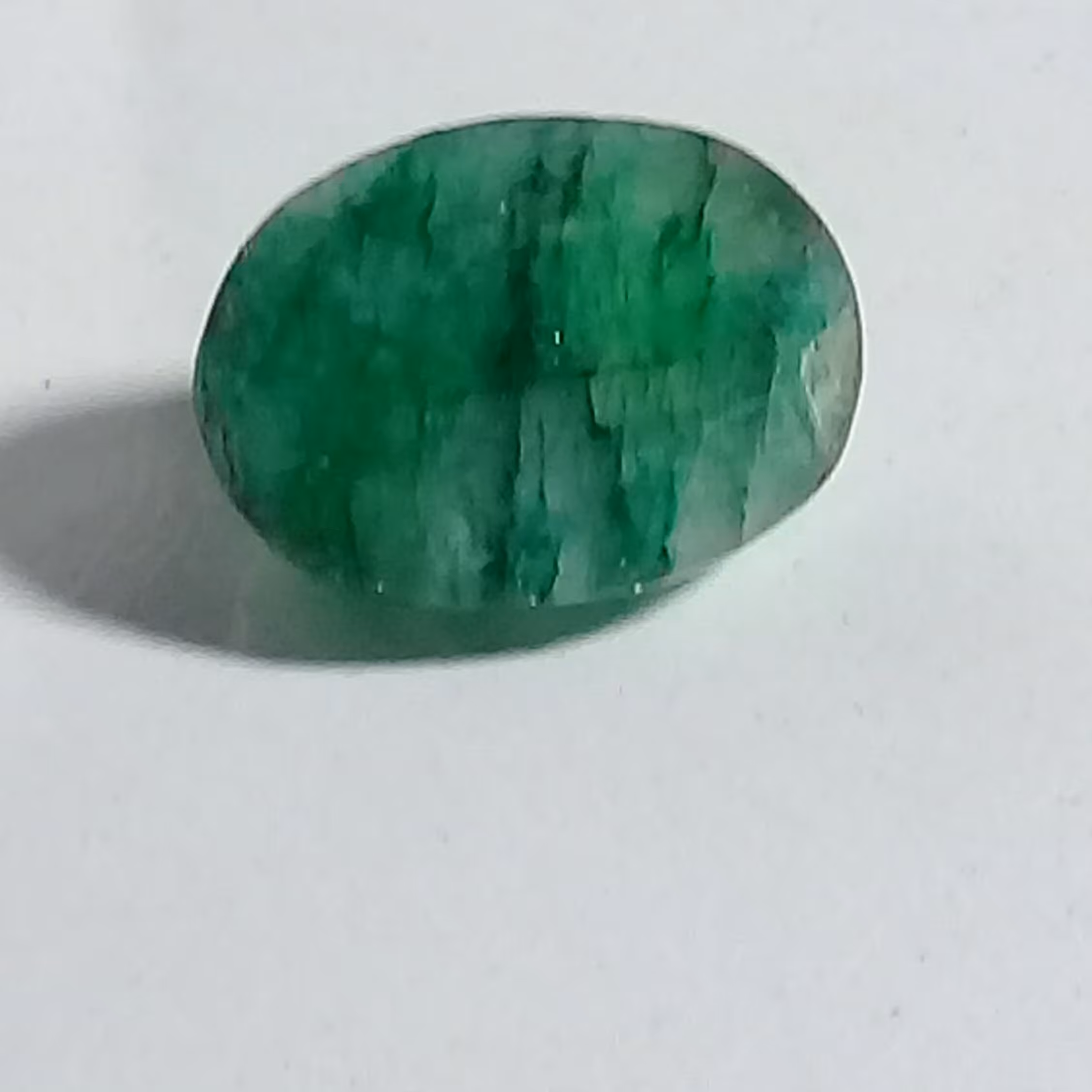 نگین زمرد افغان 13.15 قیراط معدنی طبیعی 