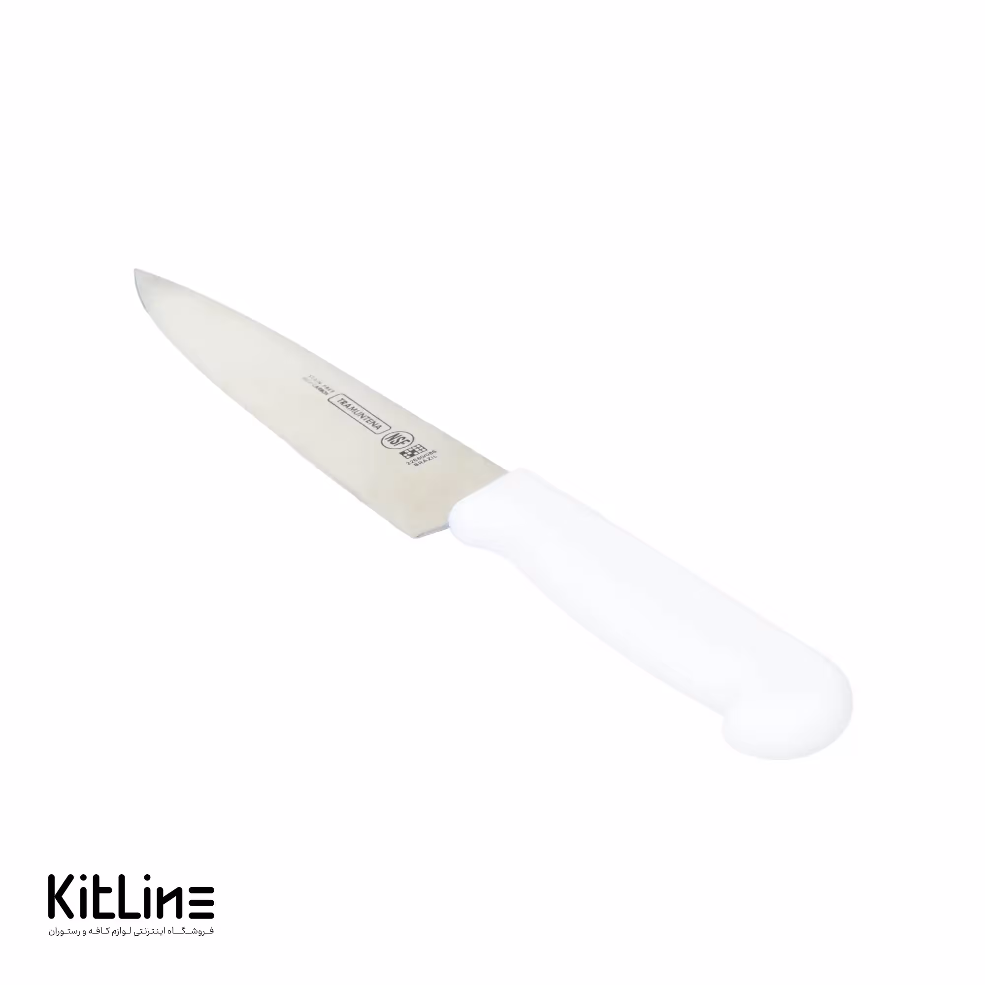 چاقو سرآشپز 15 سانتیمتری بداف دسته سفید (TRAMUNTENA)