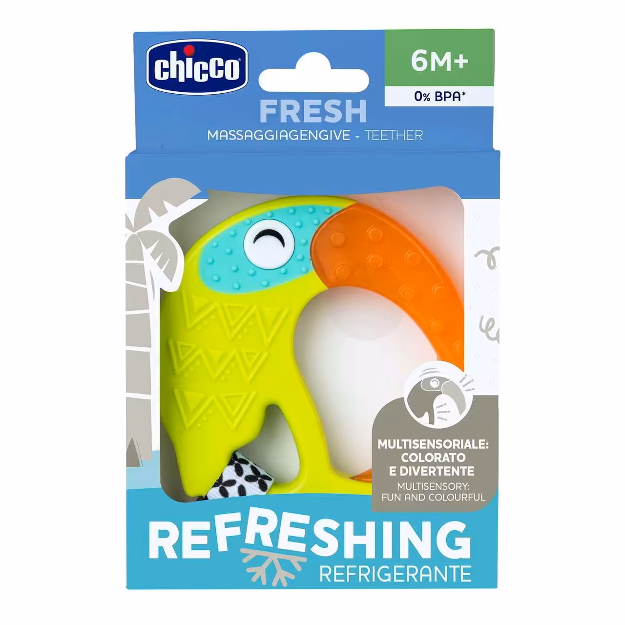 دندان گیر چیکو chicco مدل طوطی