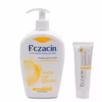 پک شوینده (دست و صورت ) و کرم ضد اگزما بزرگسال اگزاسین ECZACIN