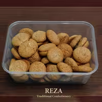 نان گردویی سنتی رضا330گرم  (شیرینی سنتی قزوین) 