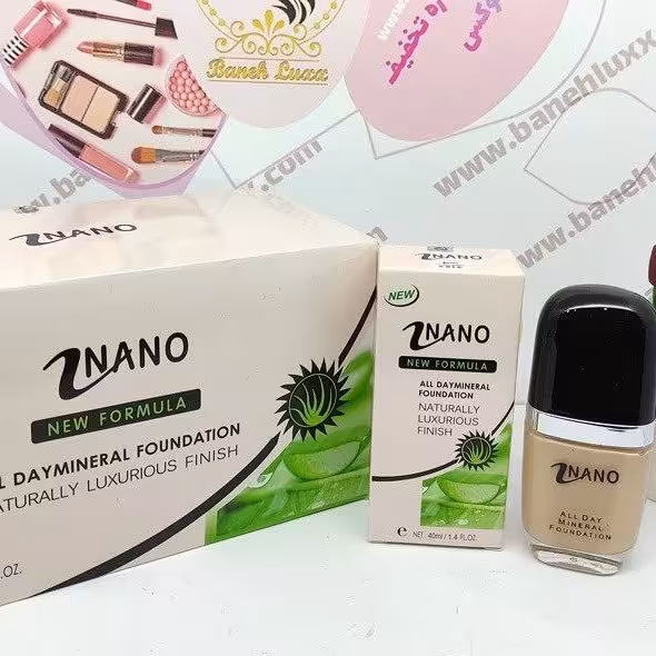 کرم پودر نانو اصل با عصاره آلوئه ورا 40  