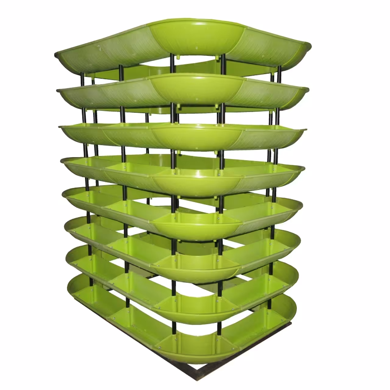 گلدان طبقاتی هیلدا فلاورباکس شهری طبقاتی مستطیل مدل C-9