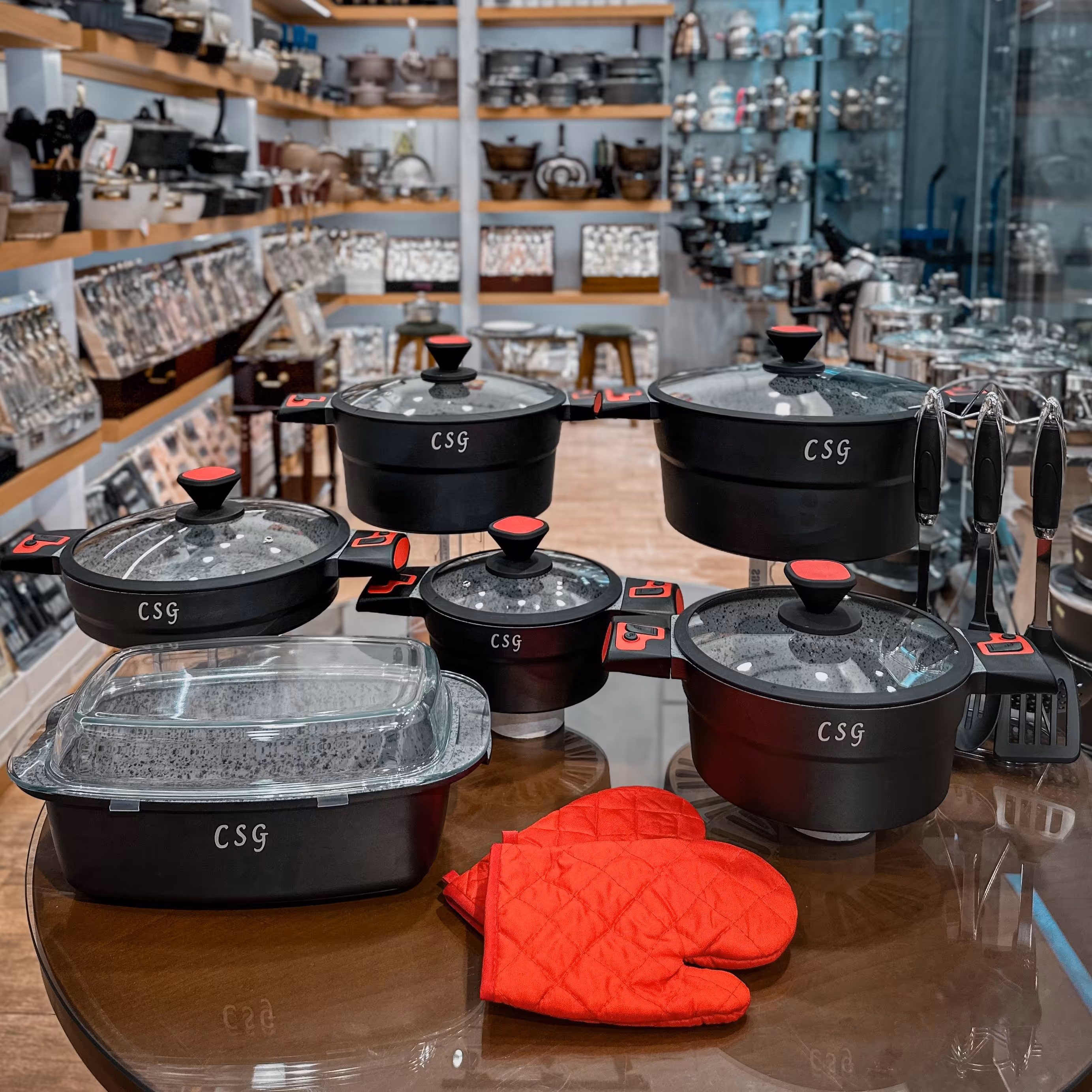 سرویس قابلمه 21 پارچه کوک سانگ مدل 01