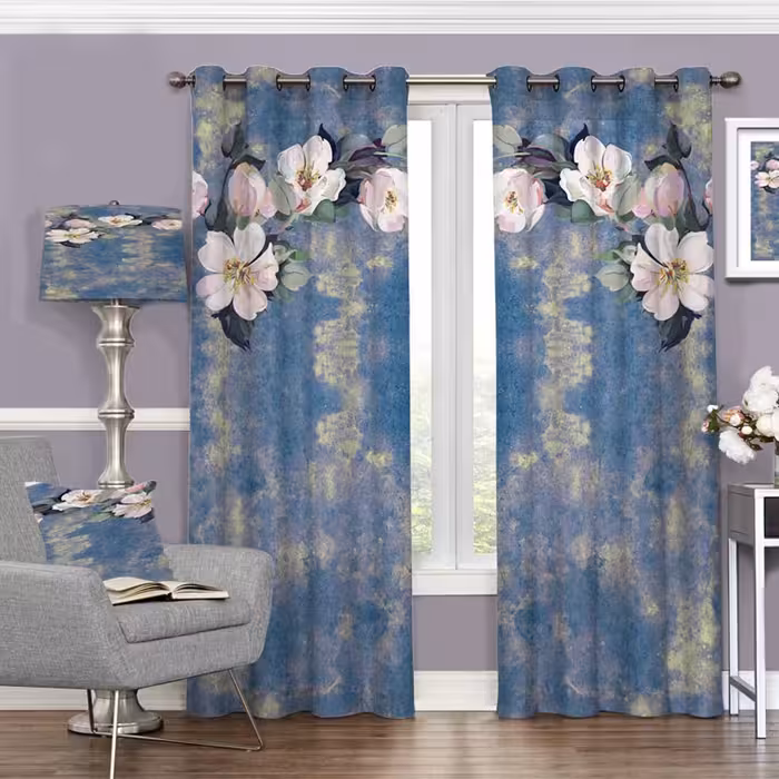 مخمل طرحدار  کد 037