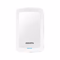 هارد اکسترنال ADATA مدل SLIM HV300 ظرفیت 2TB - سفید