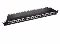 پچ پنل شبکه امپ 24 پورت Cat6 UTP | شبکه ارغوان 021-41902