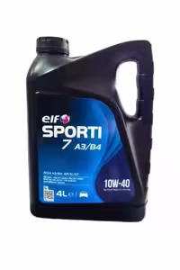 روغن و مکمل موتور SPORTI 7 A3 B4 10W40 4 لیتری شاهزاده تاریخ: 2025 Elf