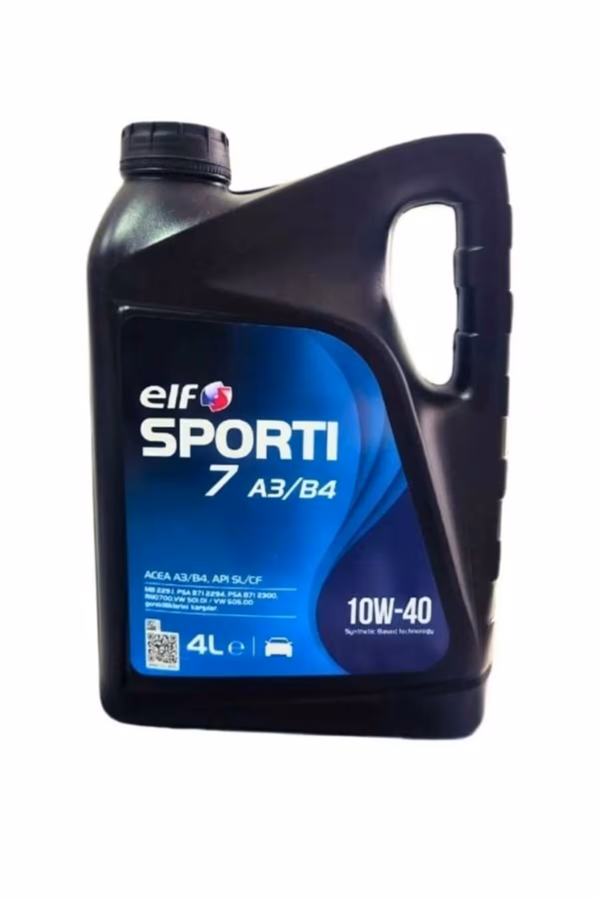 روغن و مکمل موتور SPORTI 7 A3 B4 10W40 4 لیتری شاهزاده تاریخ: 2025 Elf