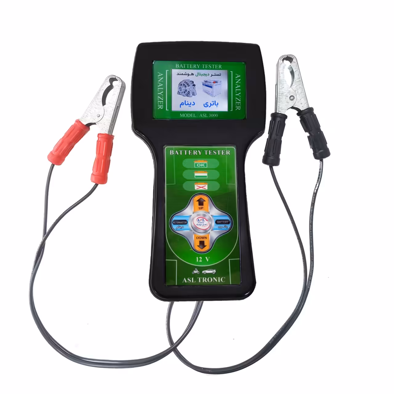 تستر باتری و دینام خودرو اصل ترونیک مدل ASL3000 سخنگو
