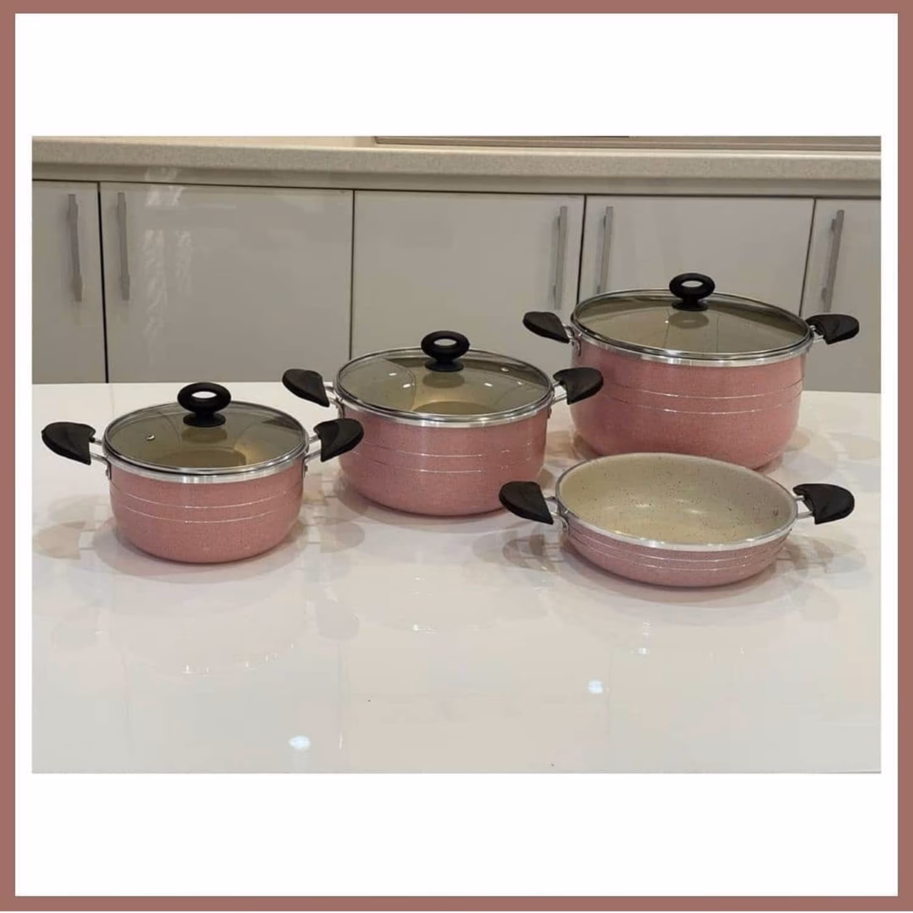 سرویس قابلمه 7 پارچه (دانشجویی) طرح چدن هلنا