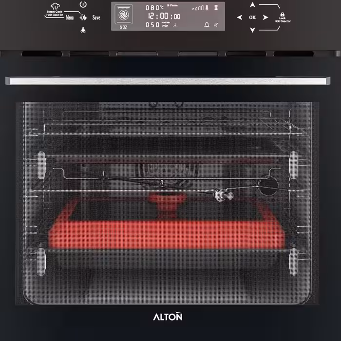 فر آلتون تمام برق همراه با بخار پز   سری V500  (پس کرایه ) هزینه ارسال به عهده مشتری