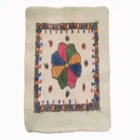 نمد سفید یک در  یک ونیم