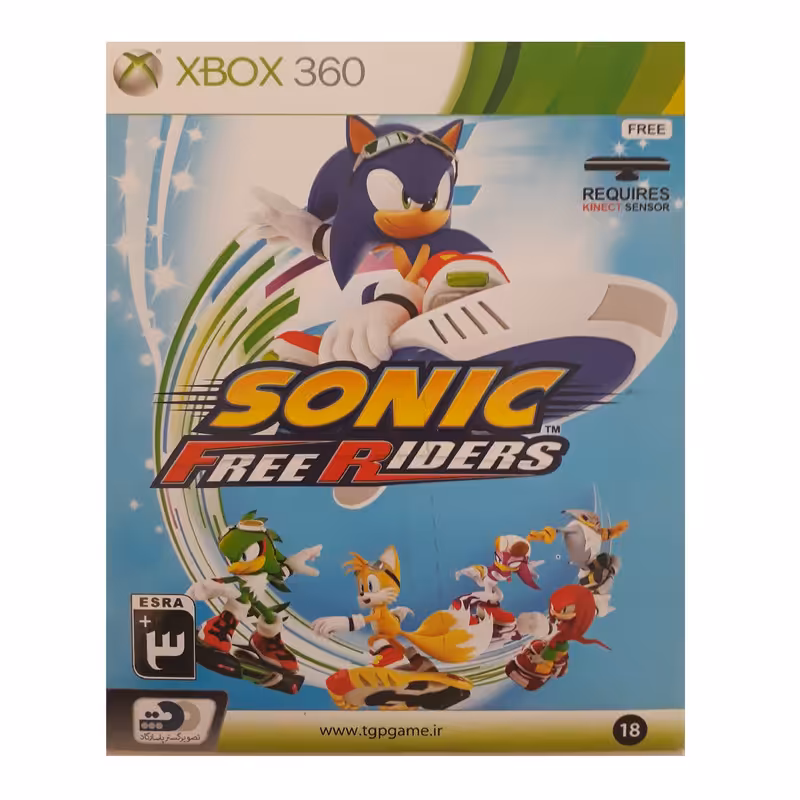 بازی sonic free riders مخصوص Xbox 360