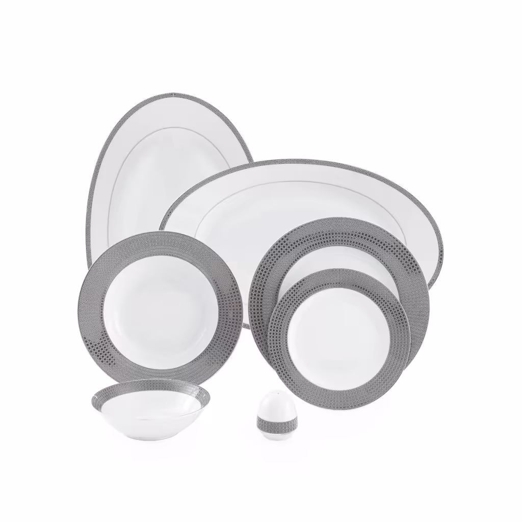 سرویس چینی زرین 28پارچه سورن سری ایتالیا (عالی)