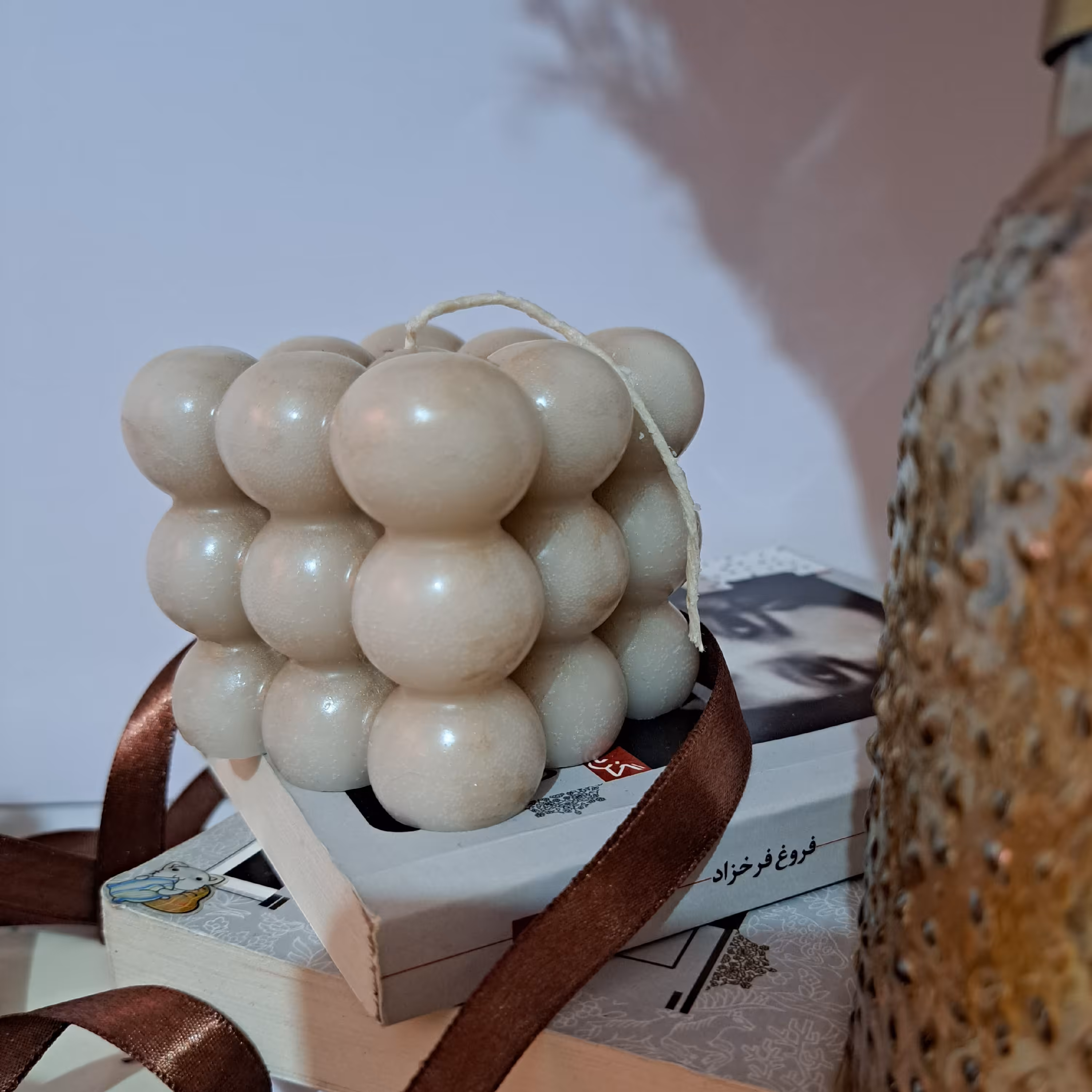 شمع معطر طرح روبیک 