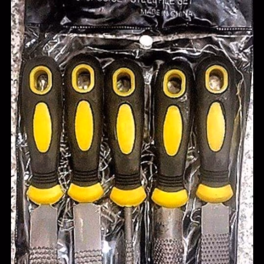 بسته 5 عددی سوهان چوب 