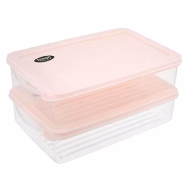 ظرف نگهدارنده لیمون مدل q119 بسته 2 عددی