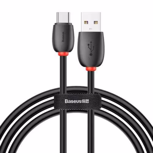 کابل شارژ و دیتا فست Type-C باسئوس مدل CATZS 5A طول 1 مترBaseus CATZS 5A Charging Cable Type-C, 1M