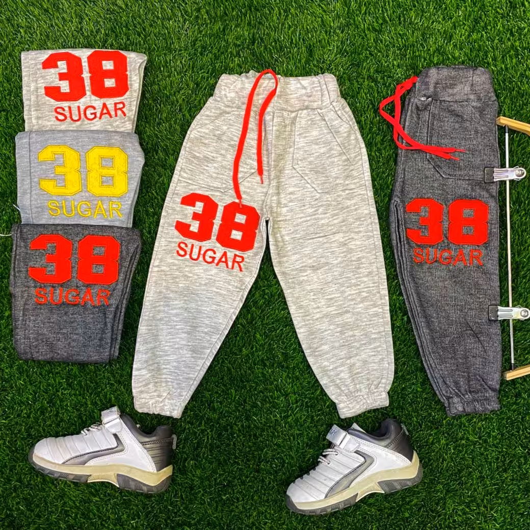 شلوار اسلش ملانژ پسرانه 38