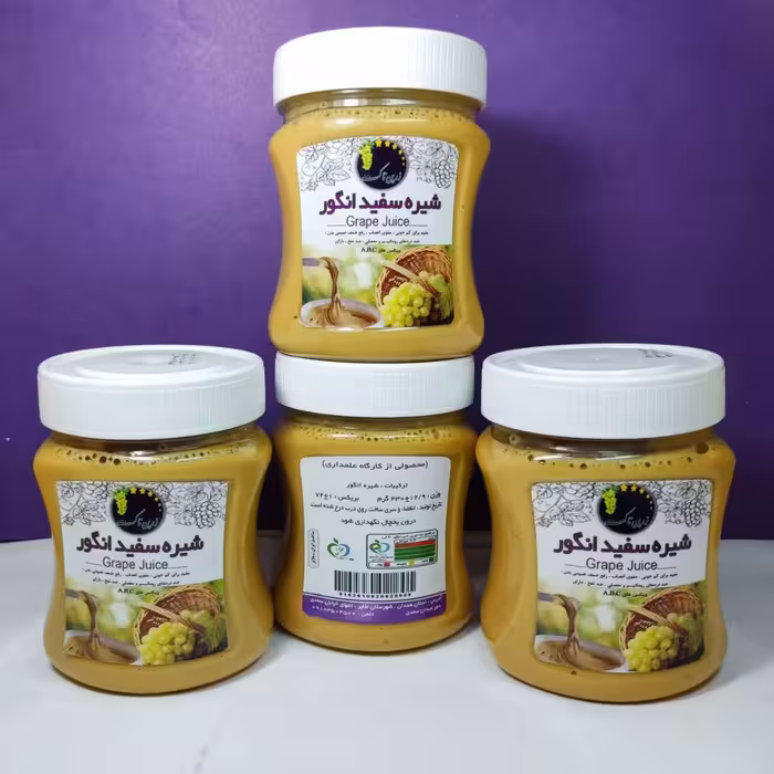 شیره سفید مخصوص ملایر 400 گرمی