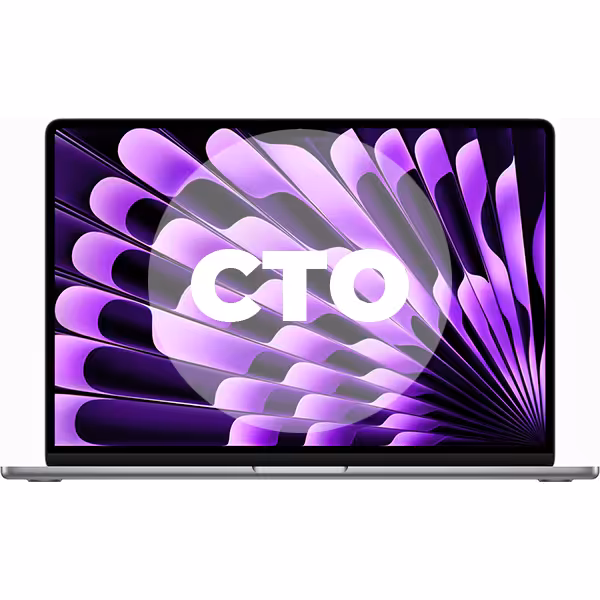 مک بوک ایر 15 اینچ M2 کاستوم پردازنده 8core - 10core حافظه رم 8 گیگابایت هارد 1 ترابایت خاکستری Z18L000P6 - Hiapple.ir