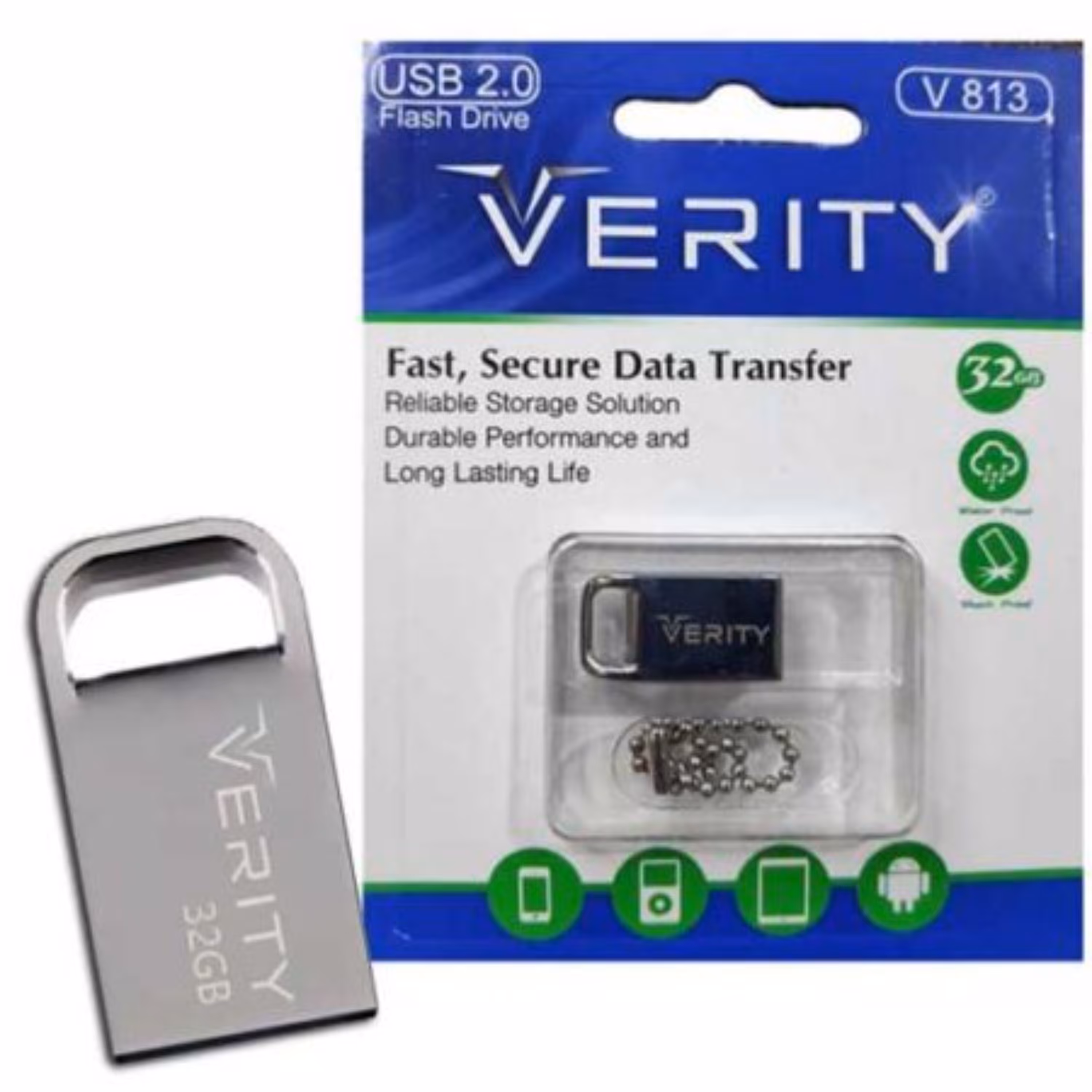 فلش مموری وریتی USB3 مدل V813 ظرفیت 32 گیگابایت