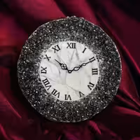 ساعت ژئود مشکی نقره ای