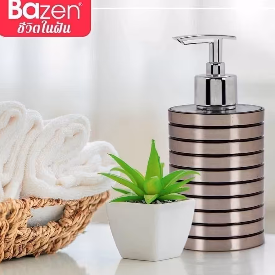 جامایع ظرفشویی پلاستیک فشرده طرح استیل برند بازن نقره ای مشکی