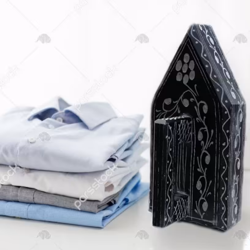 اتو سنگی قلم خورده سوغات اصیل مشهد مقدس کد 9