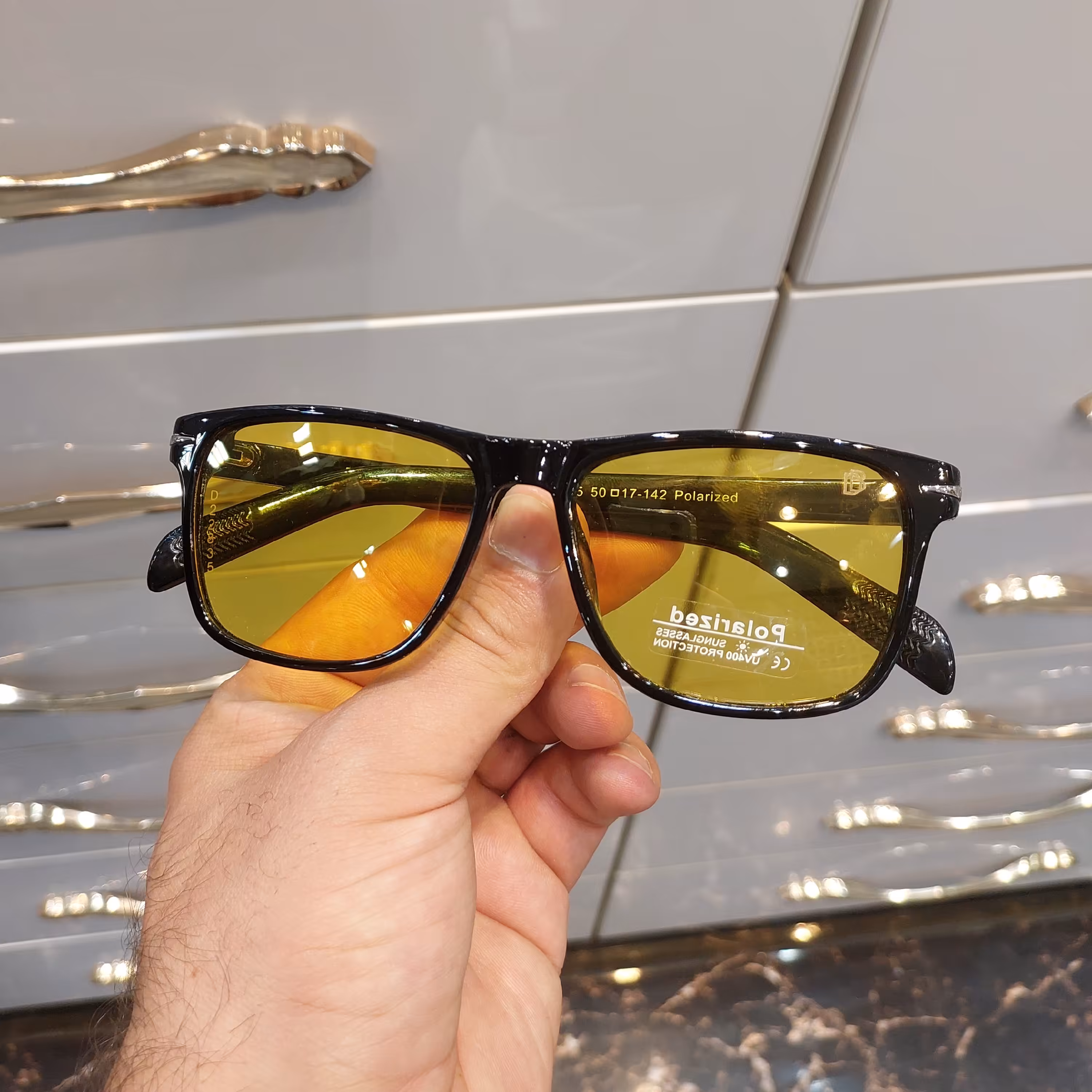 عینک دید در شب مردانه و زنانه مارک دیوید بکهام عدسی یووی 400 و پلاریزه 