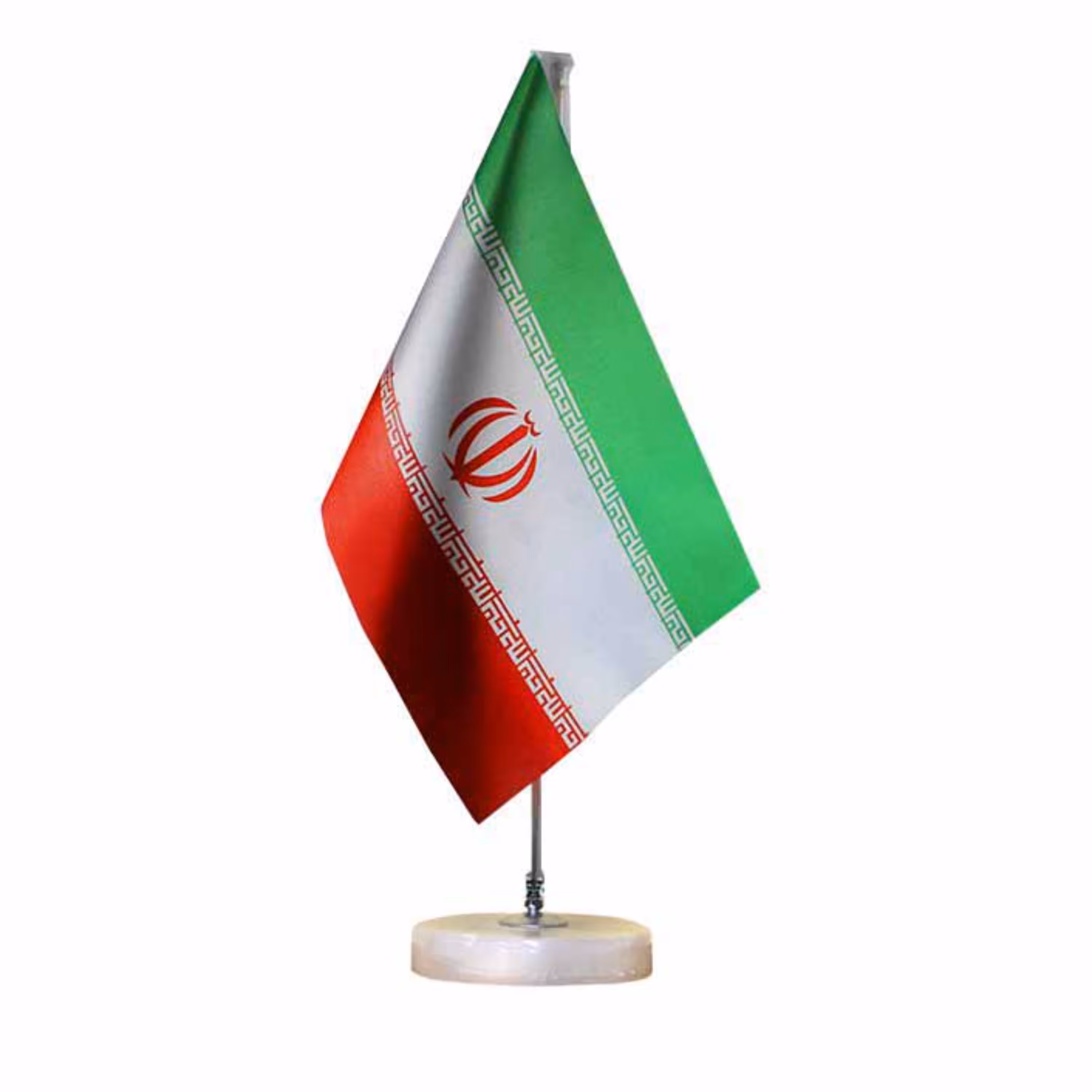 پرچم رومیزی دور لیزر پایه سنگی