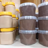 کره مغز بادام زمینی شکلاتی خوشمزه