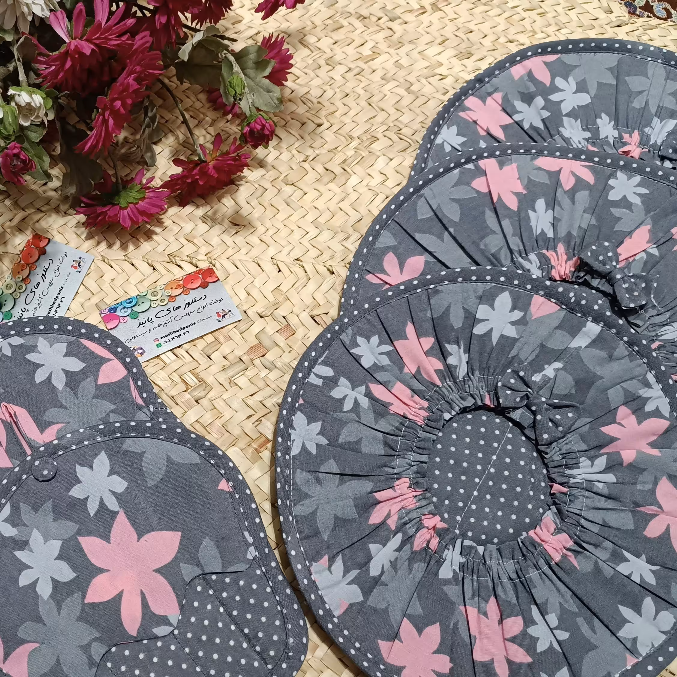 ست دمکش لایکو دار و دستگیره کاپ کیک