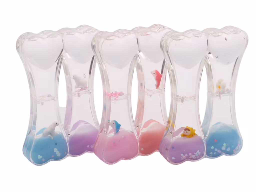 ساعت شنی دوقلو مدل روغنی طرح قلب