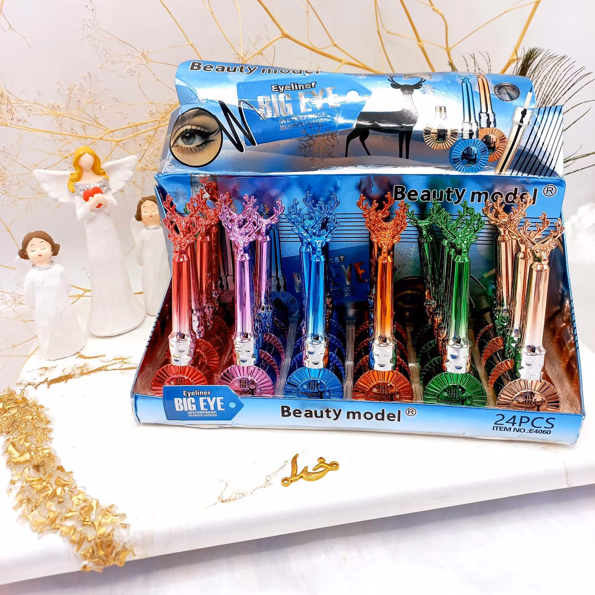 خط چشم مشکی پرطرفدار مویی گوزنی (ضد آب) کد E4060