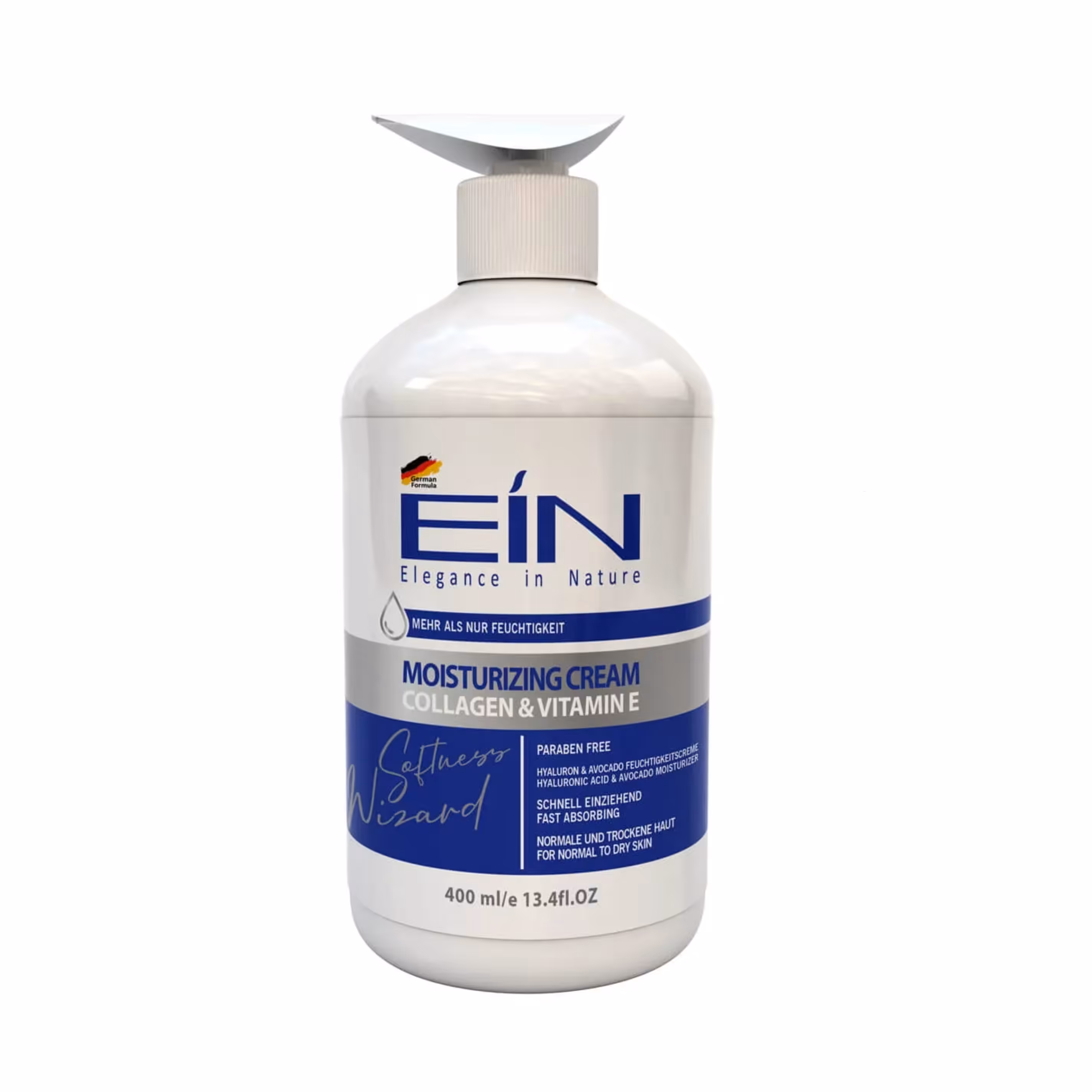 کرم مرطوب کننده دست و صورت ای آی ان مناسب پوست خشک و معمولی حجم 400 میلی لیتر