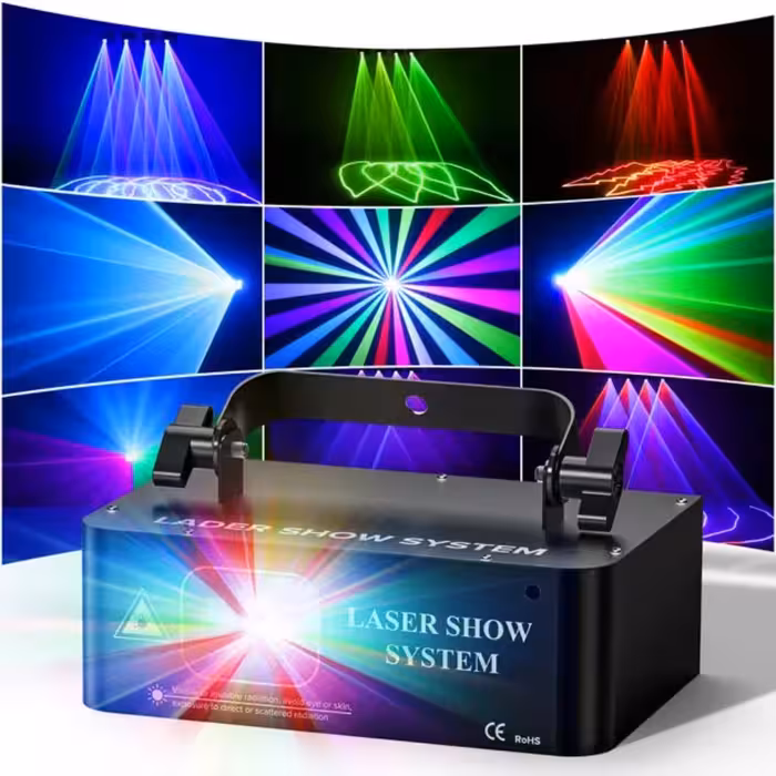 لیزر فول کالر هفت رنگ انیمیشینی حرفه ای قوی 