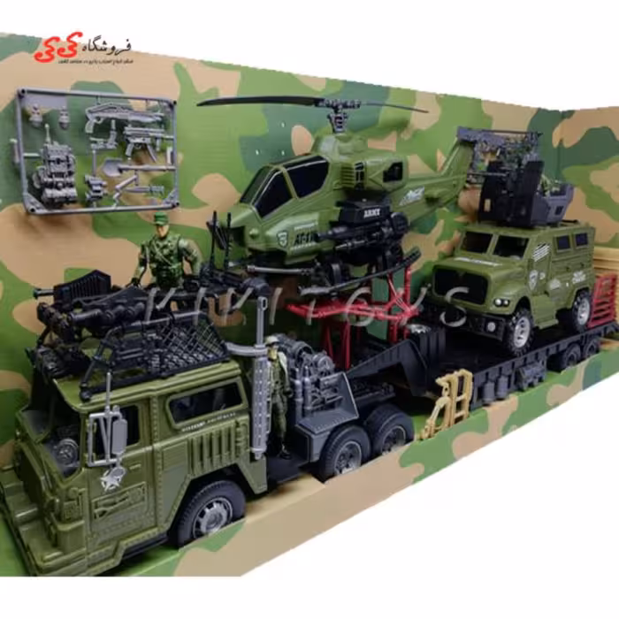 اسباب بازی ست نظامی و ارتشی متوسط MILITARY EQUIP MENT 99871
