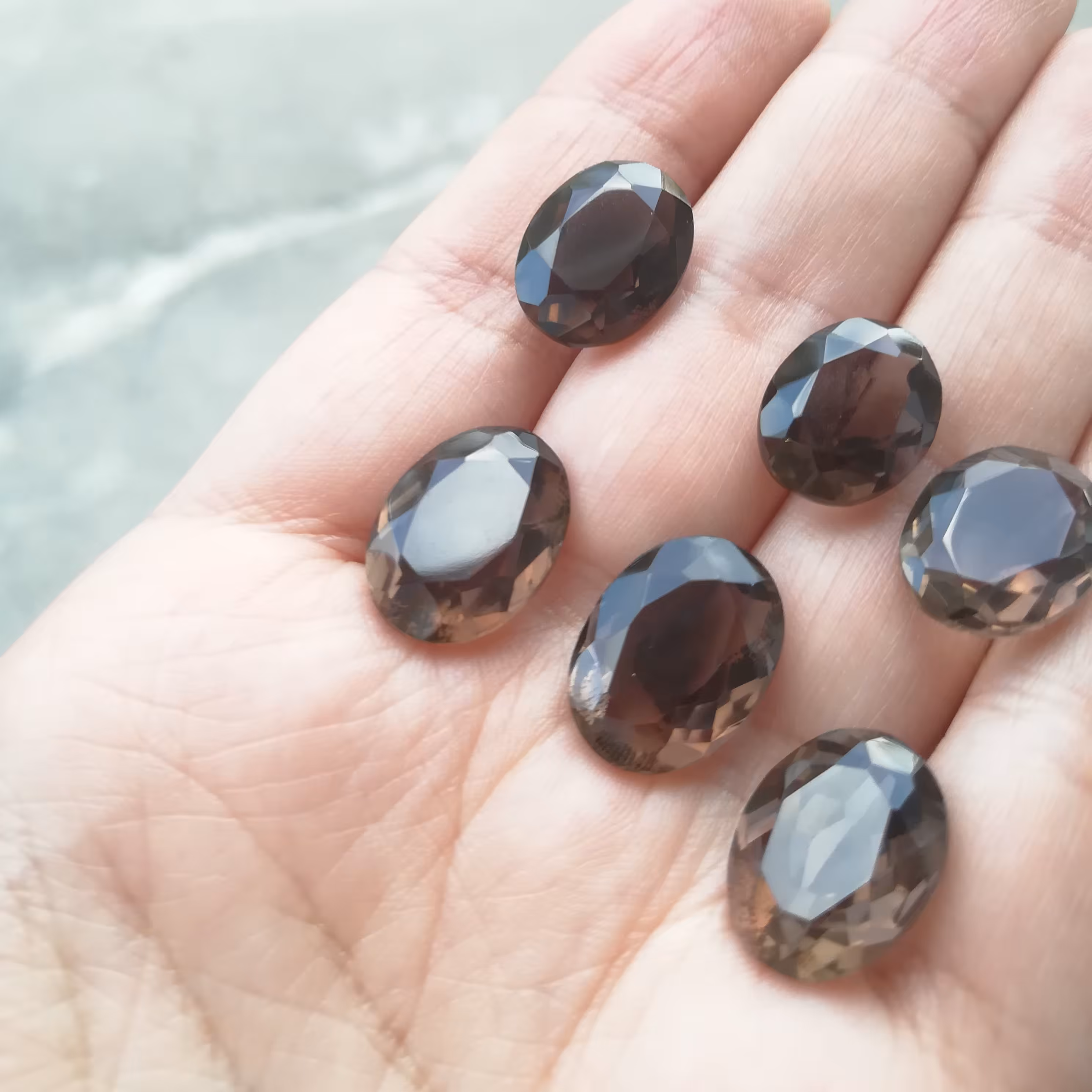 کوارتز دودی اصل ( معدنی و خوشرنگ)