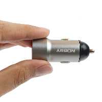 شارژر فندکی فست شارژ Arson 2Port   کابل اورجينال آیفون
