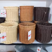 جاقاشقی استوانه حصیر بافی شده نشکن و قابل شستو شو 