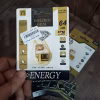 فلش مموری ایکس-انرژی مدل GOLDEN GEM ظرفیت 64 گیگابایت


