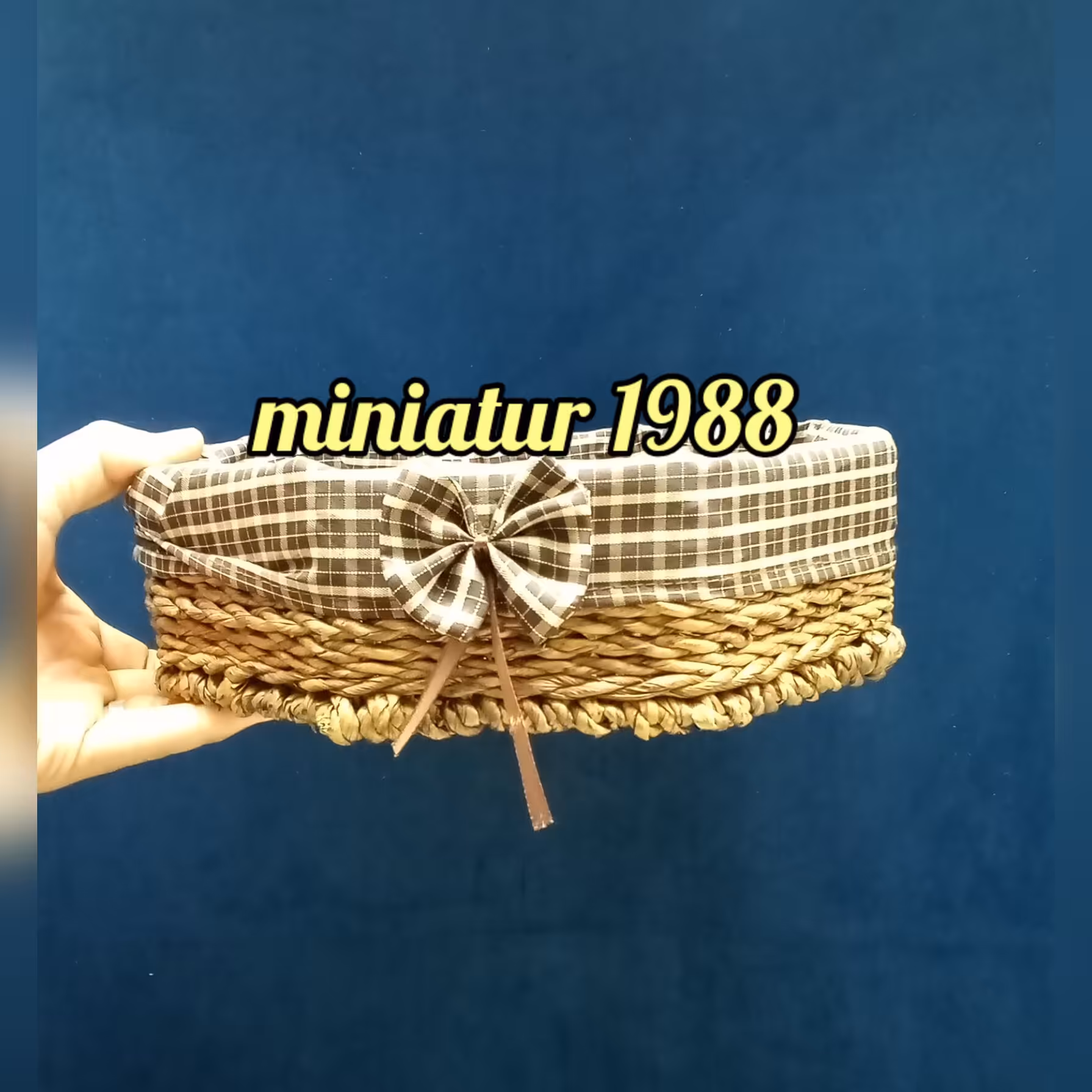 سبد نان و سبزی کنفی اعلا(شایگان)(شش ضلعی)(بزرگ)