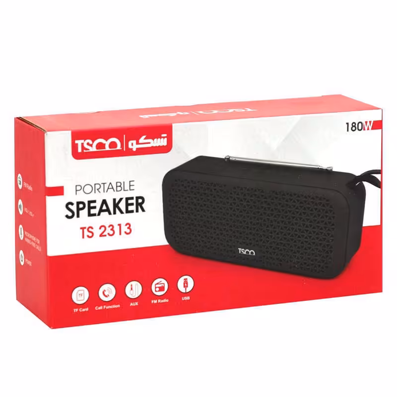 اسپیکر شارژی و بلوتوثی تسکو Tsco TS 2313